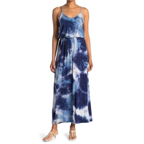 All in Favor Dresses & Skirts - All In Favor Tie Dye Maxi Dress Size Small